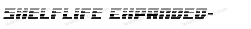 Shelflife Expanded字体转换